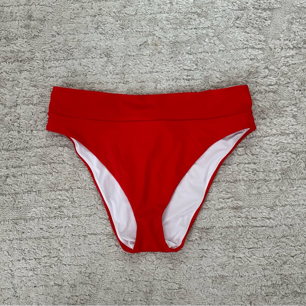 MeUndies Red Bikini Bottom Only 2X